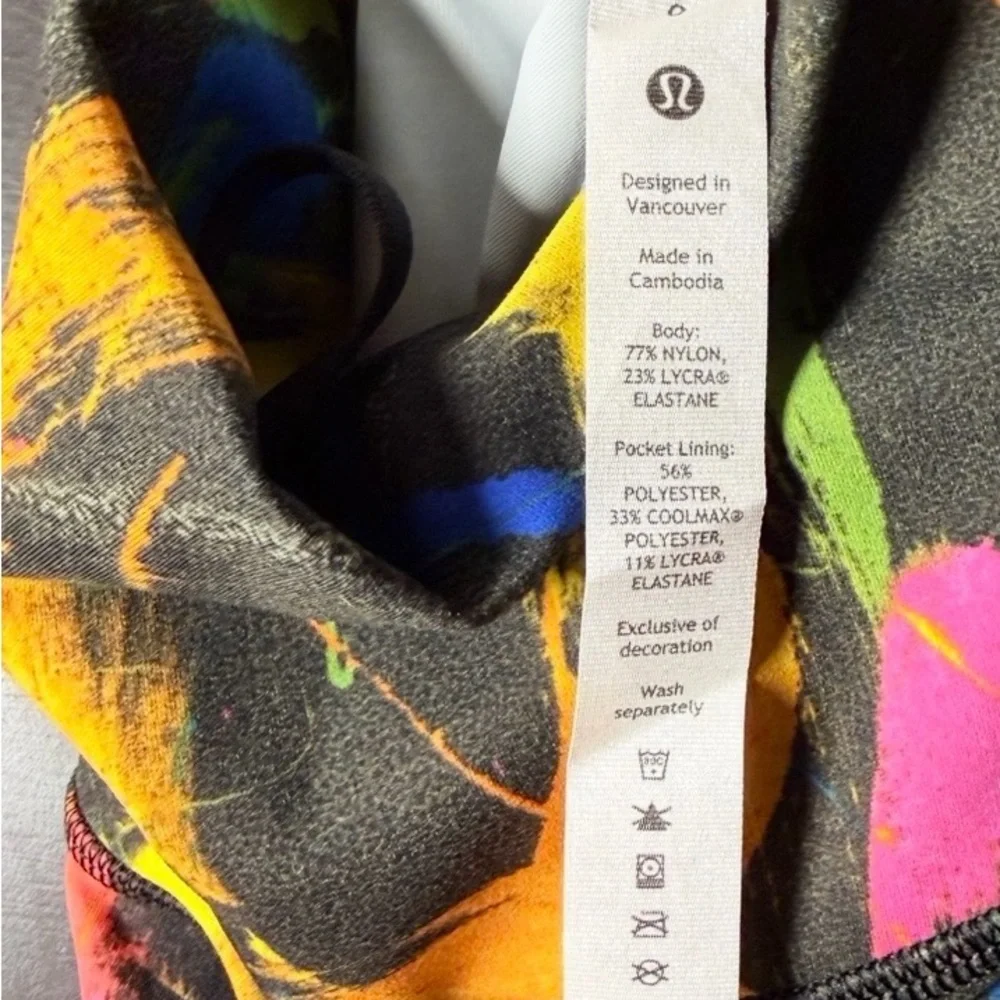 Lululemon Wunder‎ Train HR Tight 25” Size 0 NWT